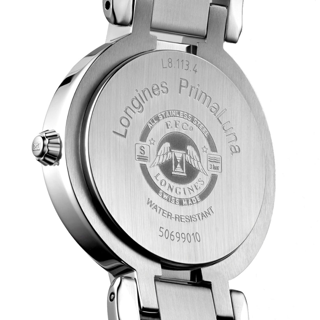 Longines - PrimaLuna 30mm Mother of Pearl Diamond Dial Automatic - L81134876