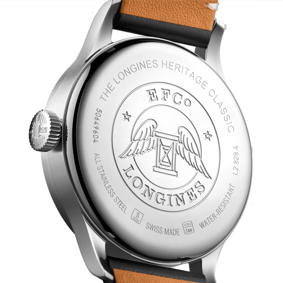 Longines Heritage Classic mm Stainless Sector Dial