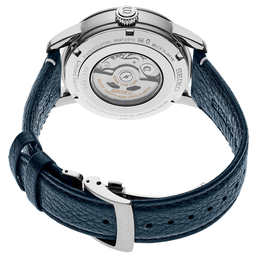 Seiko - Presage Automatic Limited Edition 800 Blue Shippo Enamel Dial - SPB399