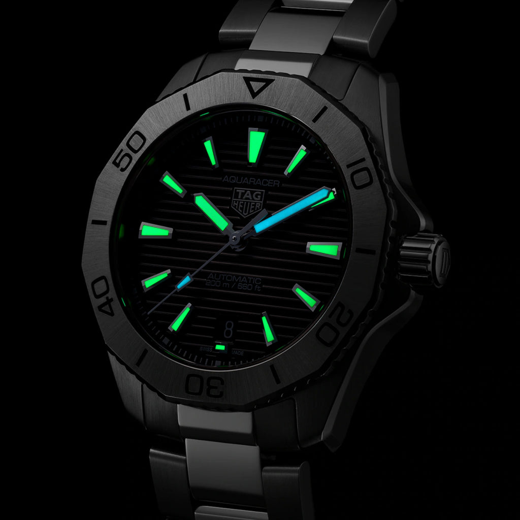 TAG Heuer - Aquaracer 40 mm Professional 200 Automatic Black Dial - WBP1110.BA0627