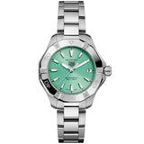 TAG Heuer - Aquaracer 34 mm Solargraph Polar Blue Dial - WBP1315.BA0005