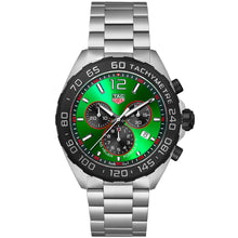 Load image into Gallery viewer, Tag Heuer - Formula 1 43 mm Chronograph Green Dial Steel Bracelet - CAZ101AP.BA0842