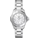 TAG Heuer - Aquaracer 30 mm Women's Professional 200 Mother of Pearl Dial - WBP1418.BA0622