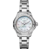 TAG Heuer - Aquaracer 34 mm Solargraph Women's MOP Dial Professional 200 - WBP1314.BA0005