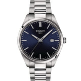 Tissot - PR 100 Quartz Blue Dial Date Stainless Bracelet - T1504101104100