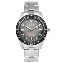 Load image into Gallery viewer, Oris - Divers Sixty Five 40 mm Grey Turquoise Luminous Dial - 01733770740530782018