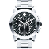 Movado - Vizio Chronograph 45 mm Carbon Fiber Dial Stainless - 0606551