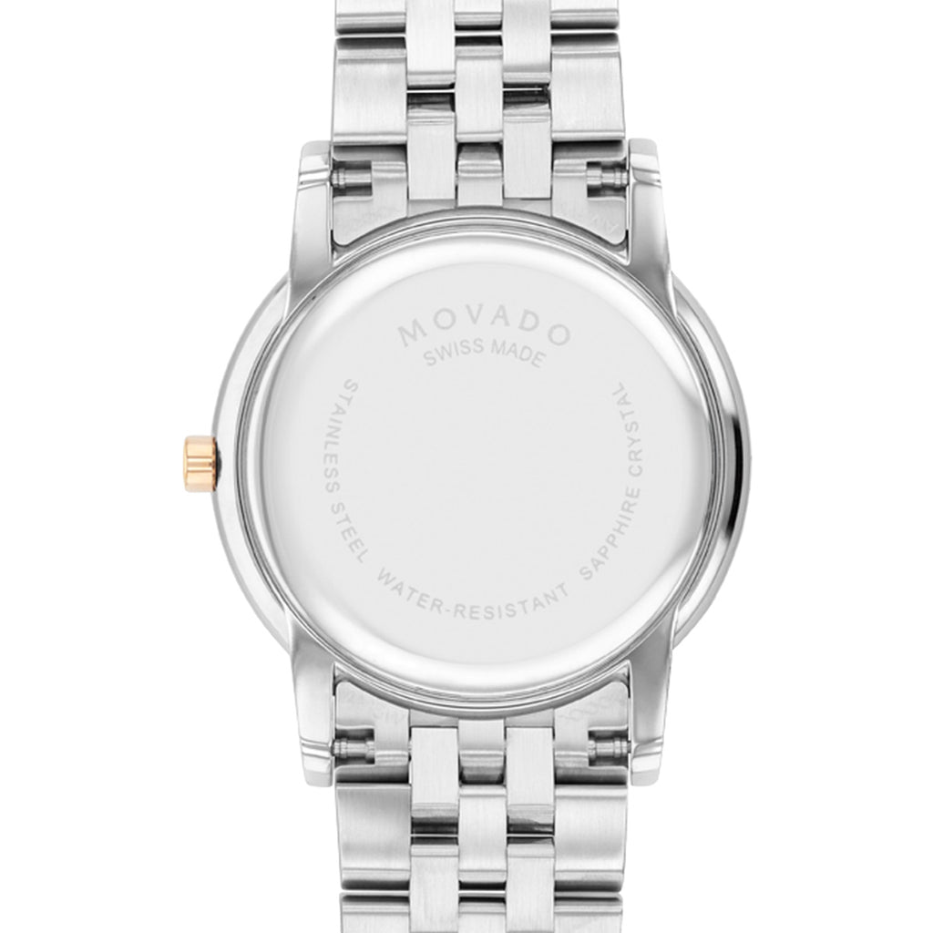 Movado - Museum Classic 33 mm Mother of Pearl Dial Two-Tone Rose Gold - 0607629