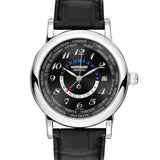 Montblanc - Star Worldtime GMT Chronometer Black Guilloche Dial - 106464