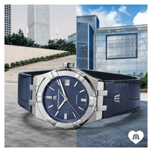 Load image into Gallery viewer, Maurice Lacroix - AIKON 39 mm Automatic Blue Dial SS &amp; Leather Bands - AI6007-SS002-430-2