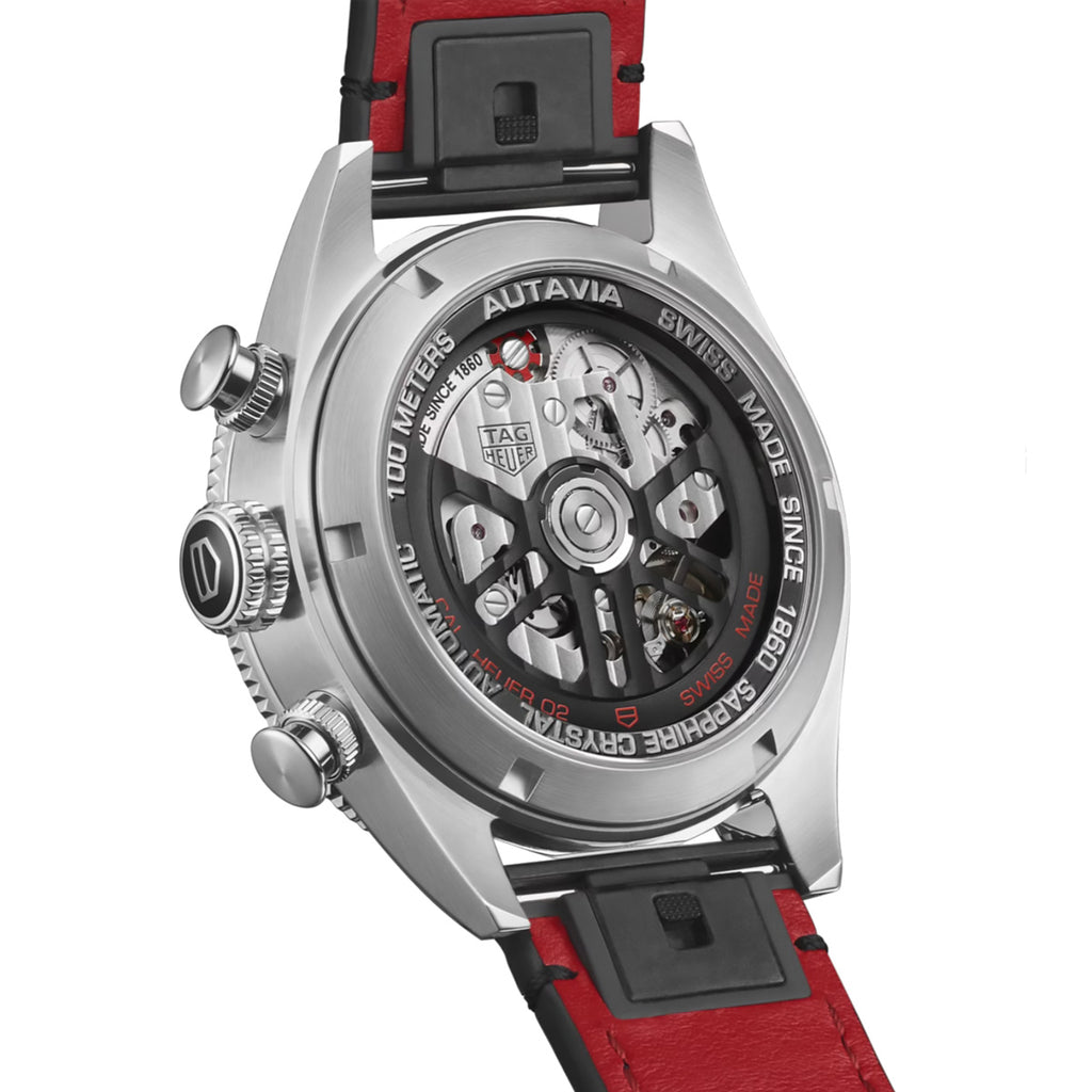 TAG Heuer - Autavia Flyback 42 mm Chronometer Automatic Chronograph - CBE511A.FC8279