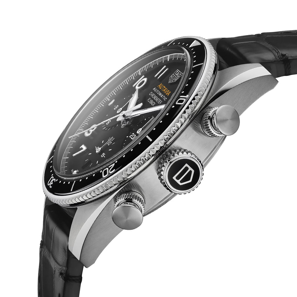 TAG Heuer - Autavia Flyback 42 mm Chronometer Automatic Chronograph - CBE511A.FC8279