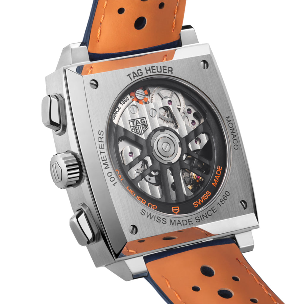 TAG Heuer - Monaco Blue Dial X Gulf R02 Automatic 39 mm Chronograph - CBL2115.FC6494