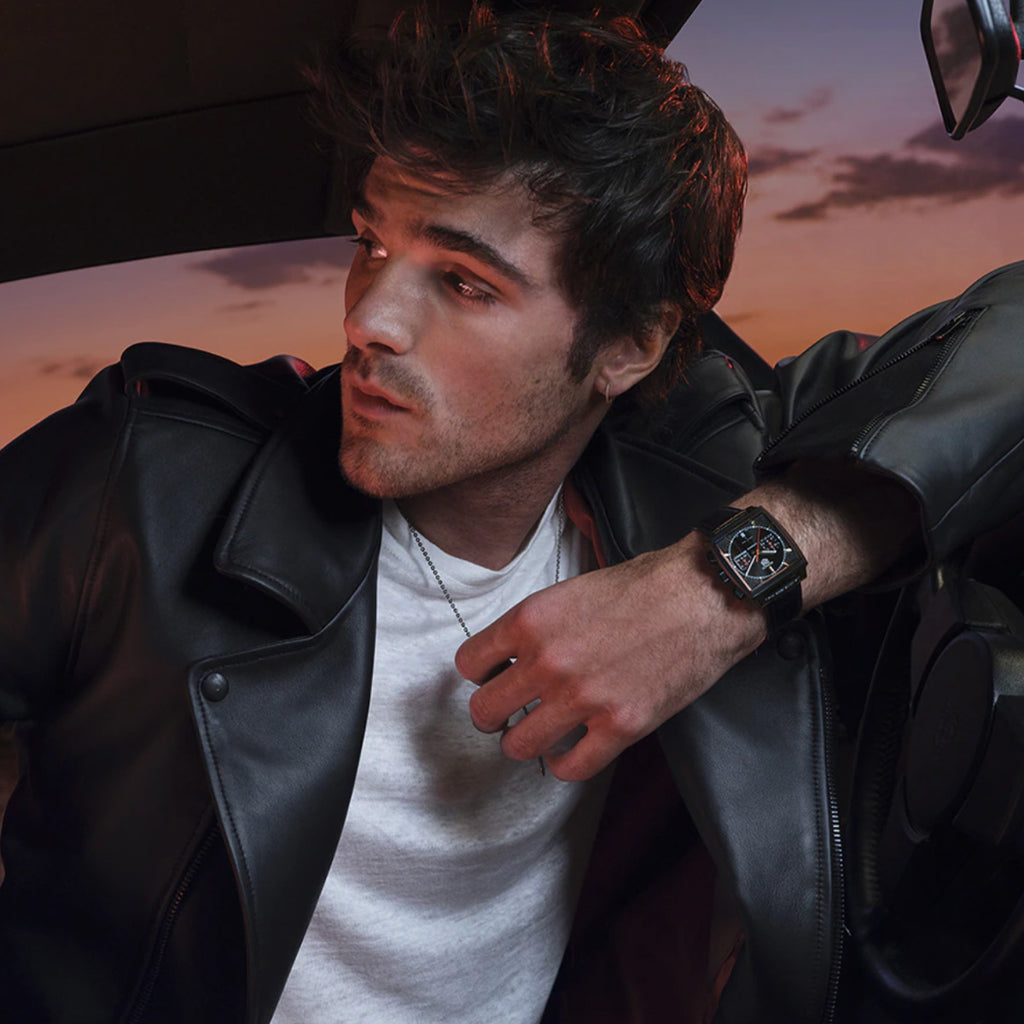 TAG Heuer Monaco - Special Edition Titanium Black Chronograph - CBL2180.FC6497