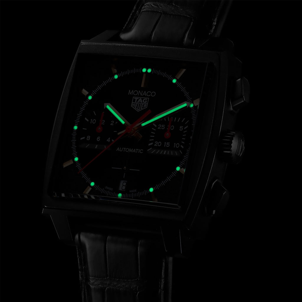 TAG Heuer Monaco - Special Edition Titanium Black Chronograph - CBL2180.FC6497