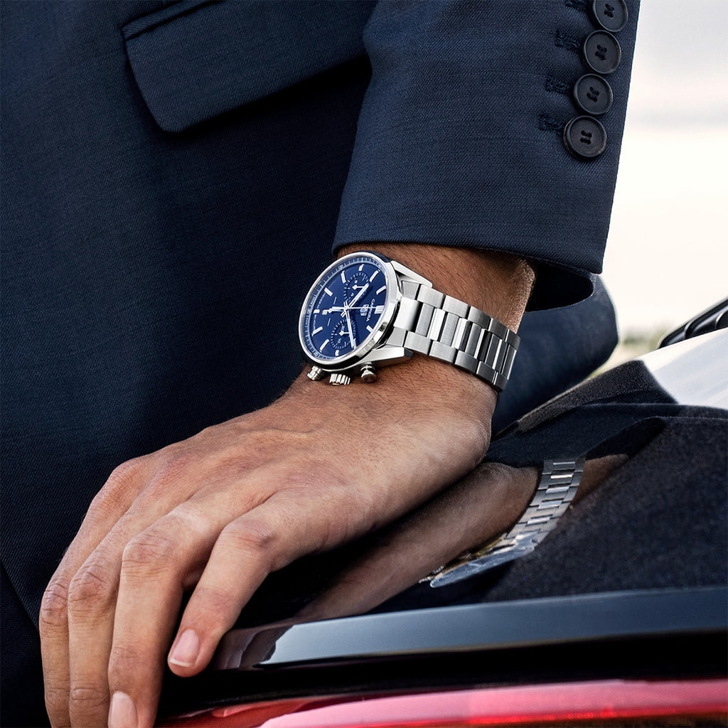 TAG Heuer - Carrera 42 mm Blue Dial Automatic Chronograph - CBN2011.BA0642