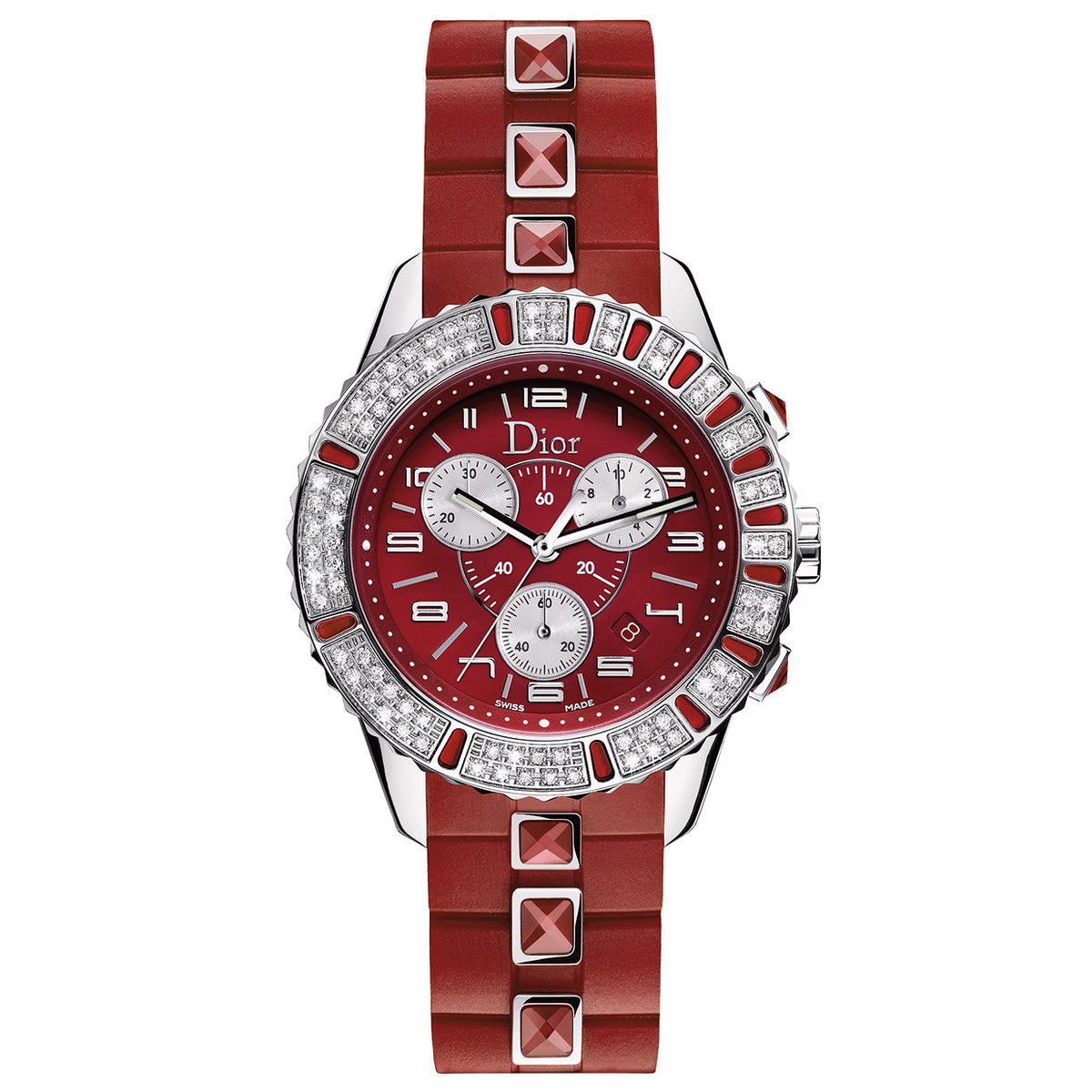 Christian Dior Christal Chronograph Red Sapphire watch 