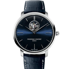 Load image into Gallery viewer, Frederique Constant - Slimline Heartbeat Stainless Blue Dial Automatic - FC-312N4S6