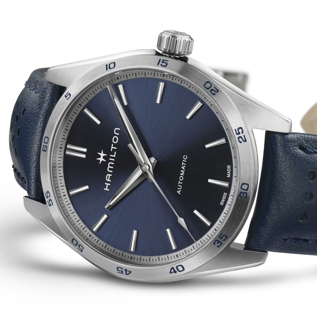 Hamilton - Jazzmaster 38 mm Performer Automatic Blue Dial 