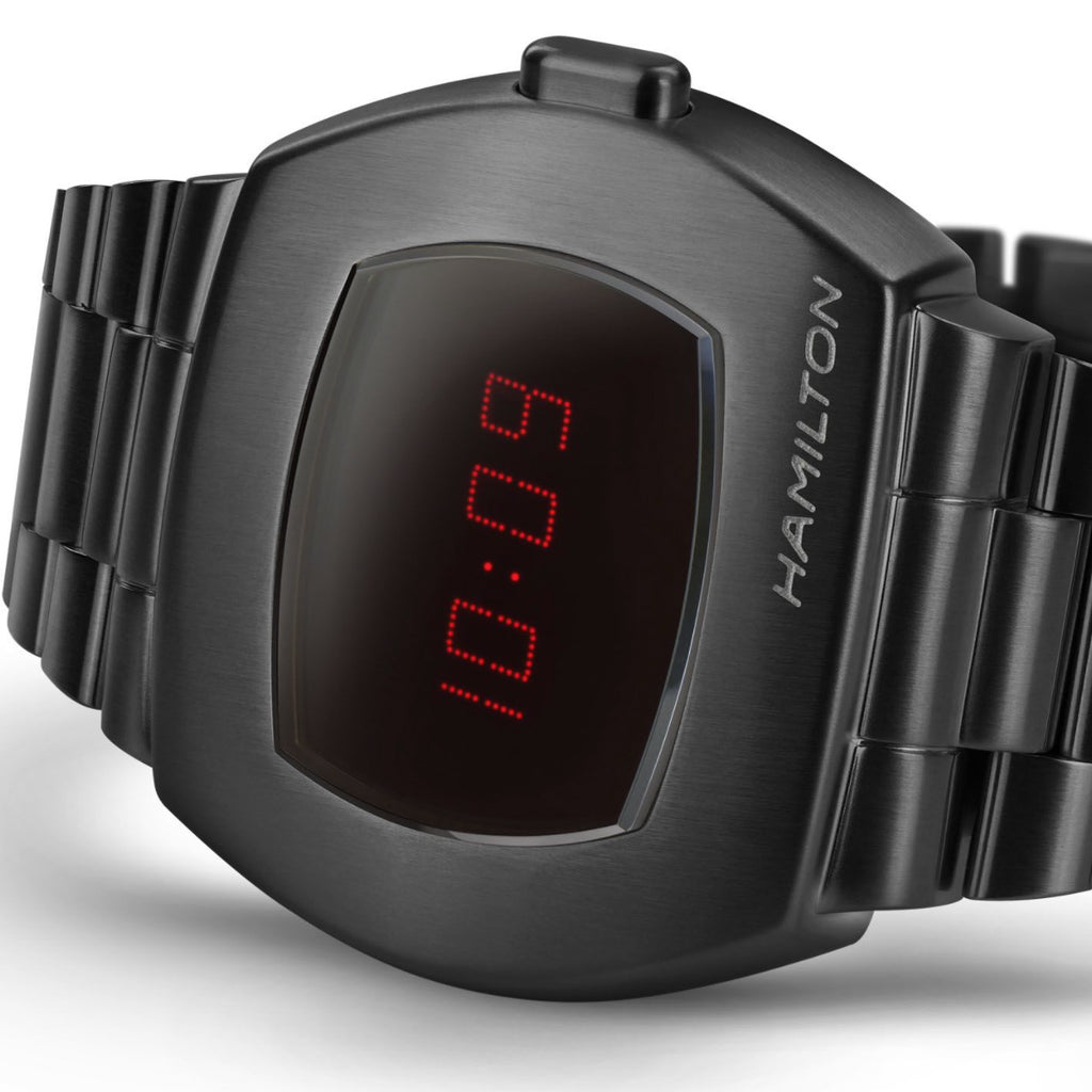 Hamilton - American Classic PSR Red LCD & OLED Digital Black PVD - H52404130