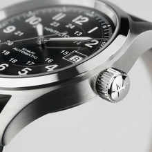 Load image into Gallery viewer, Hamilton - Khaki Field 38 mm Automatic Stainless Black Dial Date - H70455733