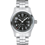 Hamilton - Khaki Field 42 mm Automatic Stainless Bracelet Black Dial - H70515137