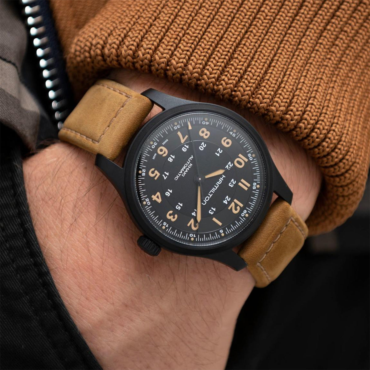 hamilton khaki auto 42