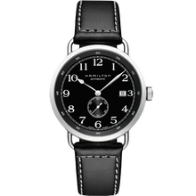 Load image into Gallery viewer, Hamilton - Khaki Navy 40 mm Pioneer Automatic Sub-Second Black Dial - H78415733
