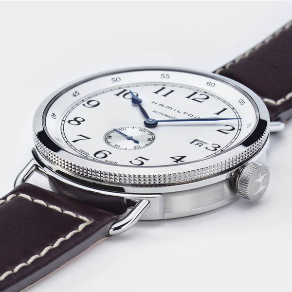 Hamilton - Khaki Navy 40 mm Pioneer Automatic Small Second