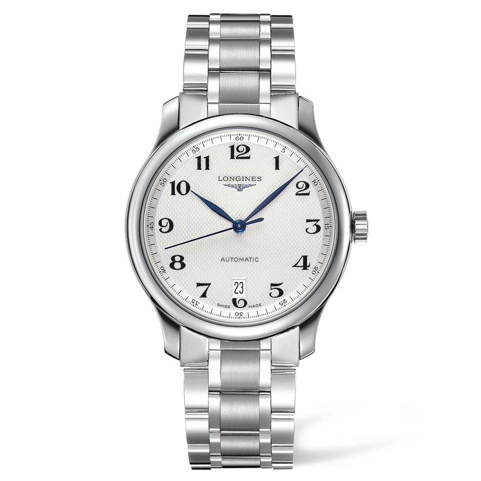 Longines - Master Collection 38.5 mm Silver Barleycorn Dial Stainless - L26284786