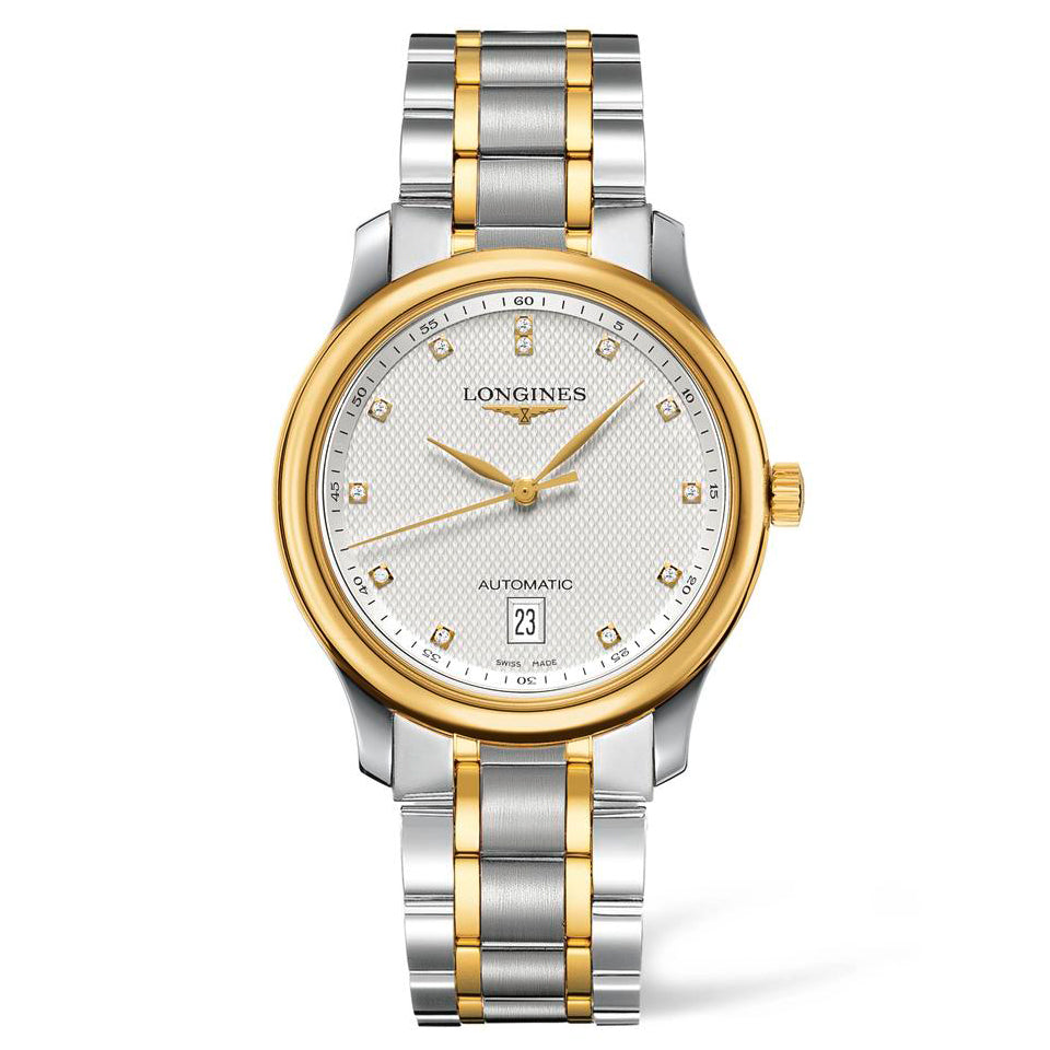 Longines - Master Collection Two Tone Diamond Dial Men's 38.5 mm - L26285777