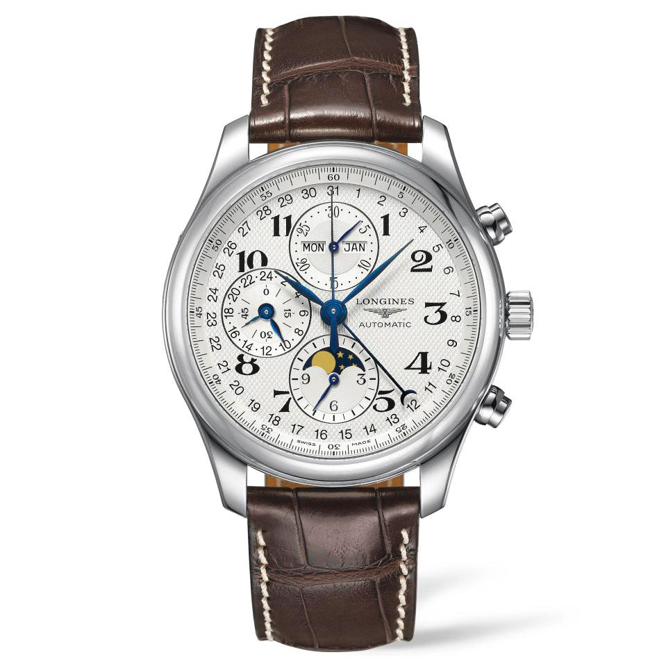 Longines - Master Collection 42 mm Moon Phase Triple Calendar Chronograph - L27734783