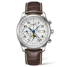 Load image into Gallery viewer, Longines - Master Collection 42 mm Moon Phase Triple Calendar Chronograph - L27734783