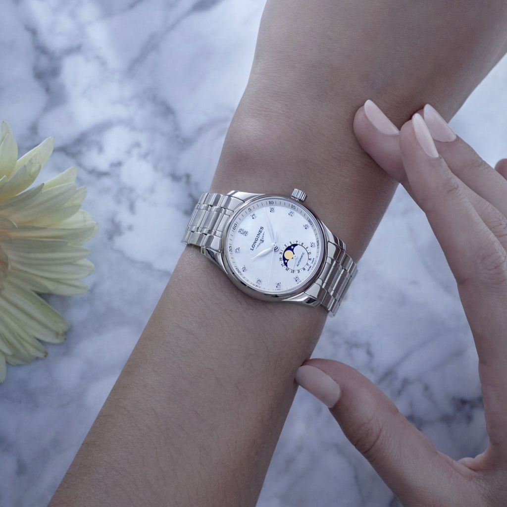 Longines - Master Collection Mother of Pearl Moon Phase Automatic - L24094876