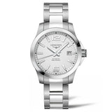 Longines - Conquest 39 mm Automatic Stainless Steel Silver Dial - L37764766