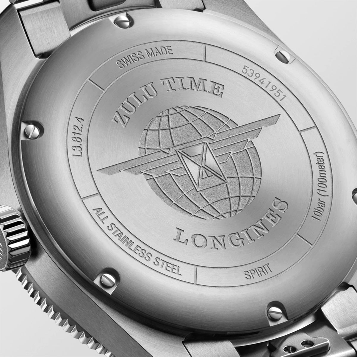 Longines - Spirit Zulu Time GMT 42 mm Blue Dial Bracelet