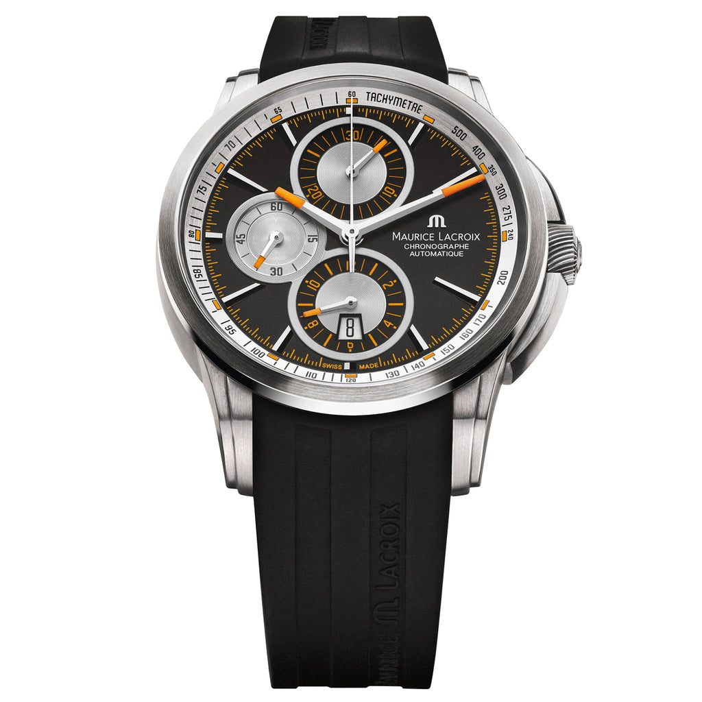 Maurice Lacroix - Pontos Automatic Chronograph Titanium 43mm - PT6188-TT031-330