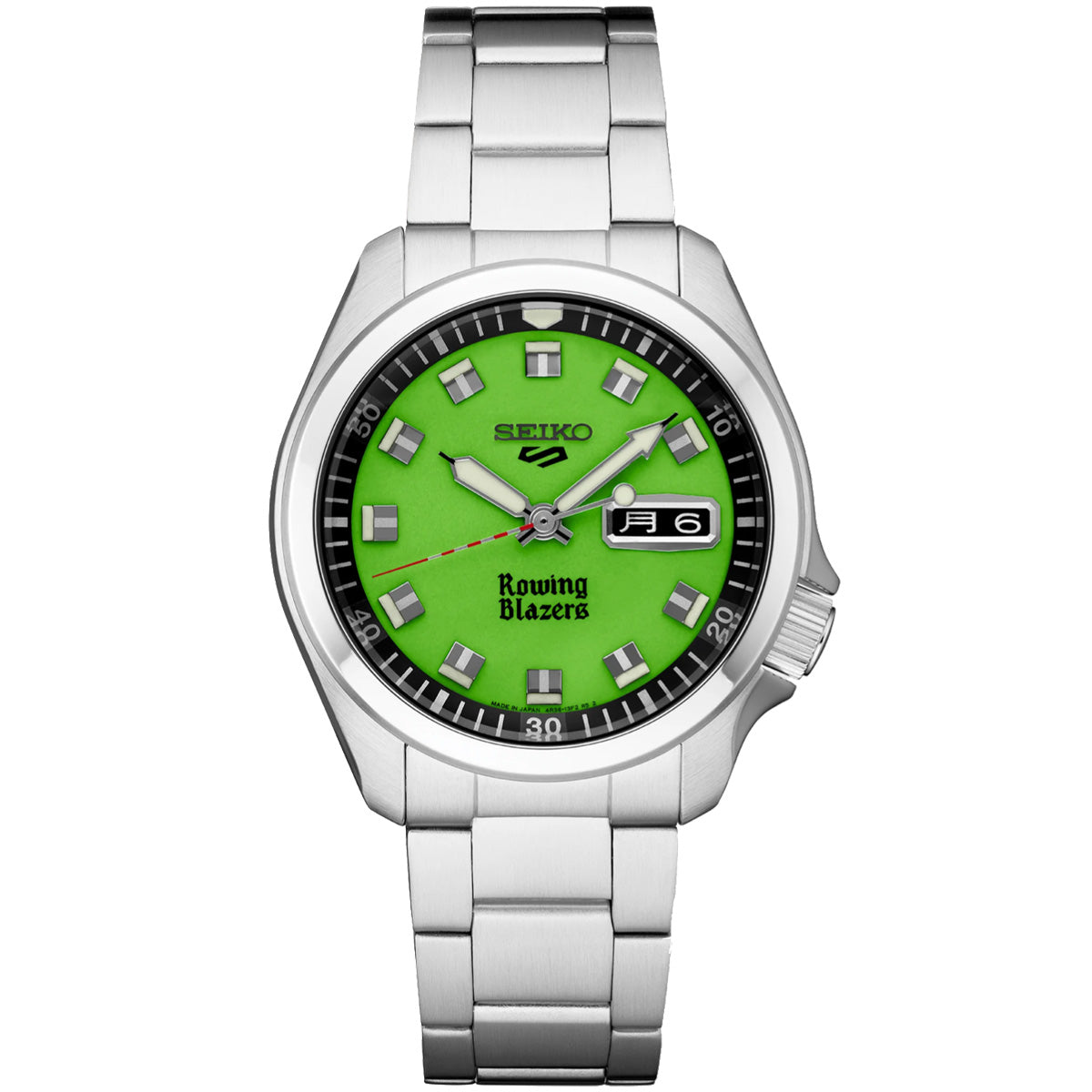 SRPJ59 Seiko 5 Rowing Blazers セイコー Seiko - 5 Sports Rowing Blazers Collaboration Green Dial Limited