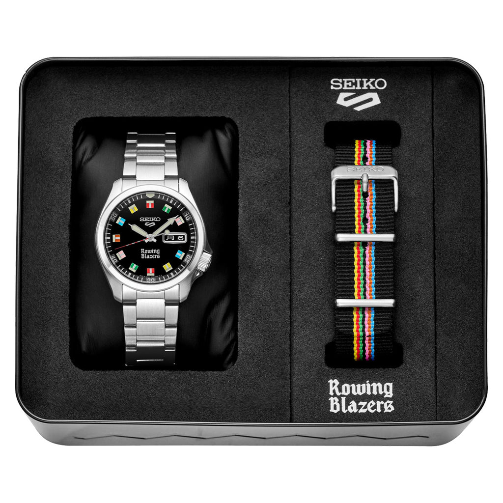 Seiko - 5 Sports Rowing Blazers Collaboration Limited Edition - SRPJ63