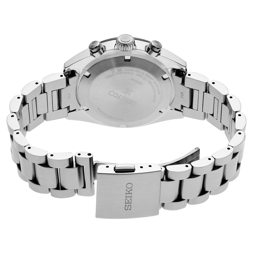 Seiko - Speedtimer Prospex Solar Chronograph White Dial Stainless - SSC813