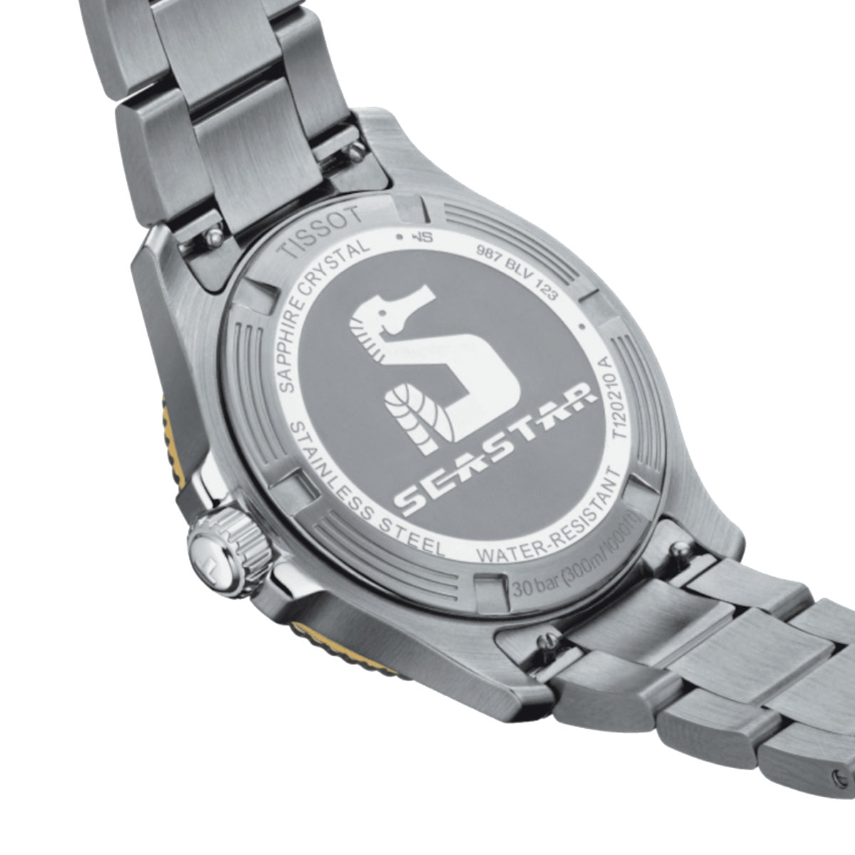 Tissot - Seastar 1000 Diver 36 mm Women's Black Gold Two Tone