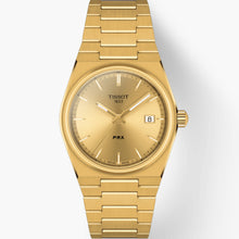 Load image into Gallery viewer, Tissot - PRX 35 mm Quartz Champagne Dial Yellow Gold PVD Case Date - T1372103302100