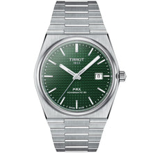 Load image into Gallery viewer, Tissot - PRX 40 mm Automatic Powermatic 80 Green Waffle Dial - T1374071109100