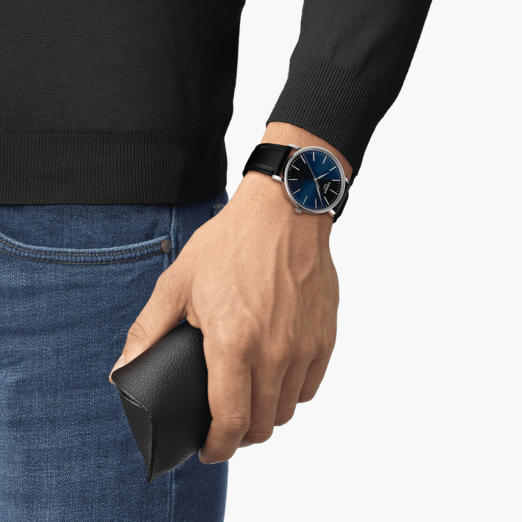 Tissot - "Everytime" Classic Stainless Steel Blue Dial - T1434101604100