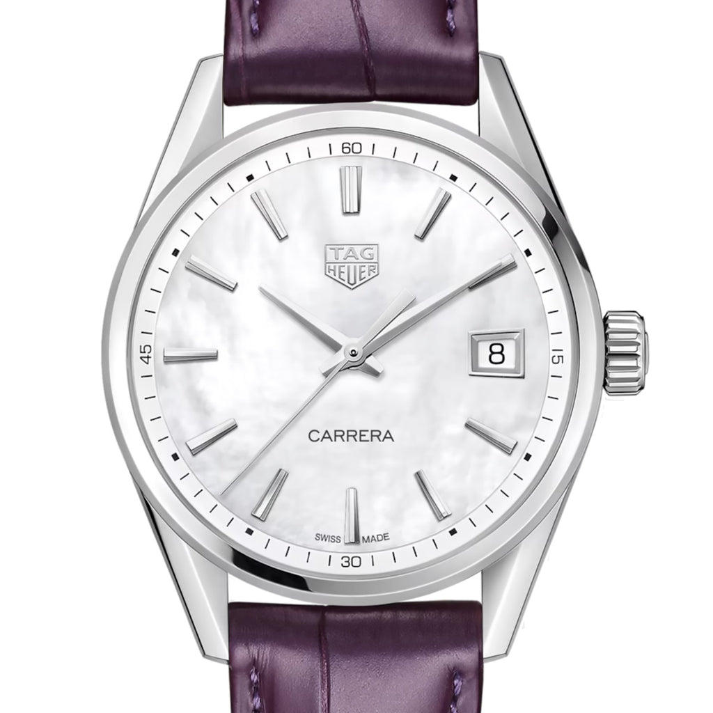 TAG Heuer - Carrera 36 mm Women's Mother of Pearl Dial - WBK1311.FC8261