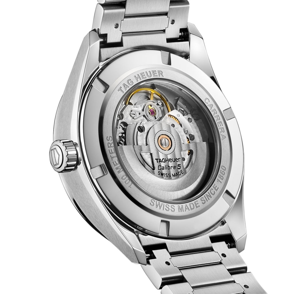 TAG Heuer - Carrera 41 mm Automatic Black & Gold Dial Day Date - WBN2013.BA0640