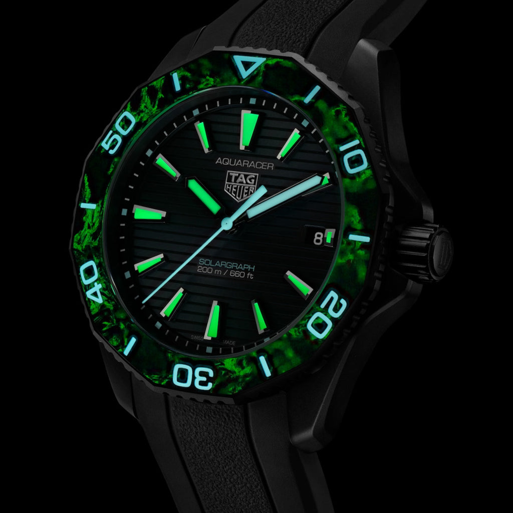 TAG Heuer - Aquaracer 40 mm Solargraph Professional 200 - WBP1112.FT6199