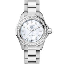 Load image into Gallery viewer, Tag Heuer - Aquaracer 30 mm Women&#39;s Professional Mother of Pearl Diamond Dial - WBP1417.BA0622