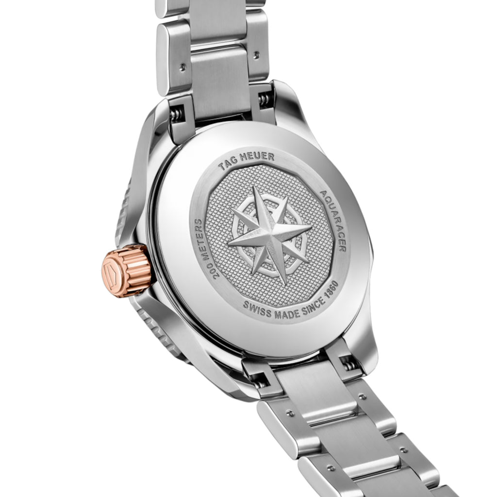 TAG Heuer - Aquaracer 30 mm Women's Professional 200 Mother of Pearl Diamond - WBP1450.BA0622