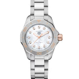 TAG Heuer - Aquaracer 30 mm Women's Professional 200 Mother of Pearl Diamond - WBP1450.BA0622